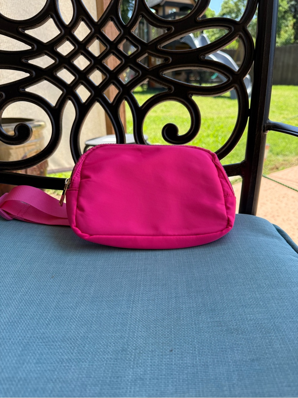 Hot Pink Women's Crossbody Bag